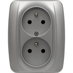664037 Double socket with...